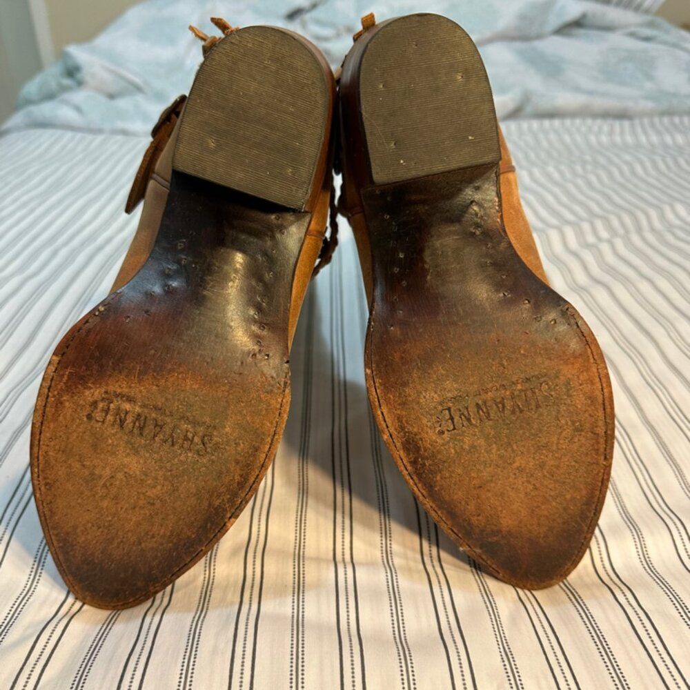 Shyanne Cowgirl Leather Boots Size 8.5 B - Picture 5 of 10